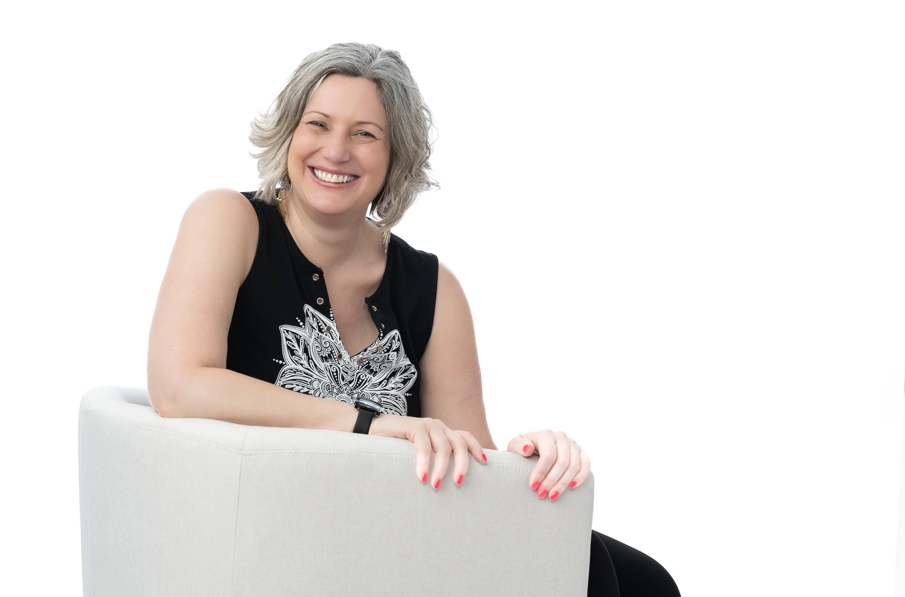 A relaxed portrait of Katie Felten